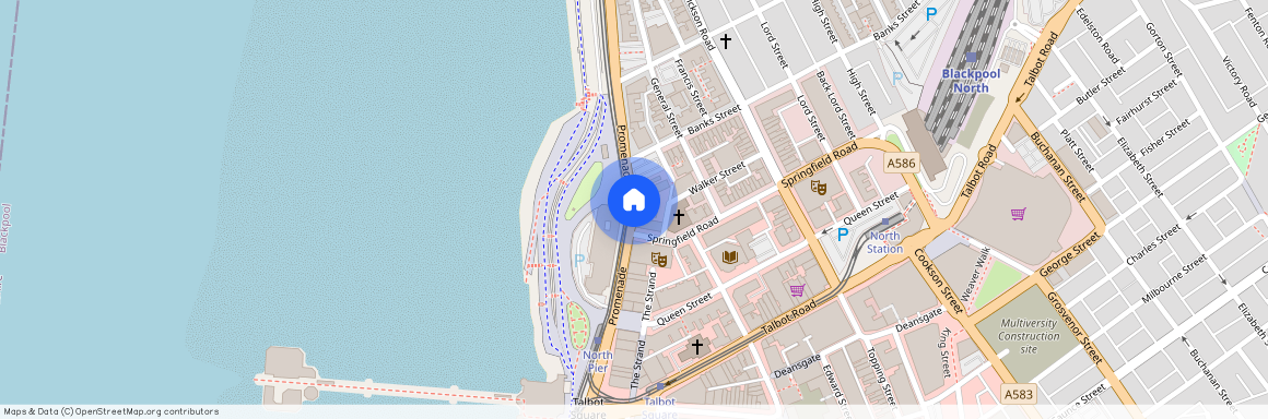 Promenade, Blackpool, FY1