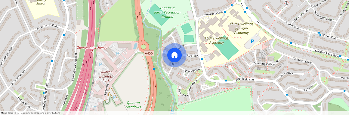 Woodridge Road, Quinton