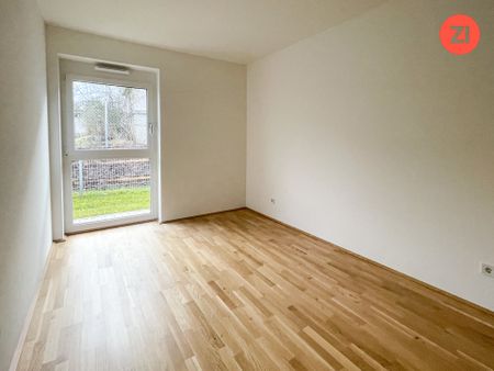 Geförderte 2-Zimmer-Wohnung mit Tiefgaragenparkplatz und Loggia in Gallspach. Erstbezug! - Foto 3