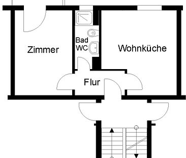 1 Zimmer im Grünen - Photo 2