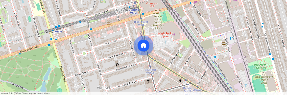 2243 Dundas Street West, High Park-Swansea, High Park-Swansea, Toronto, M6R 1X6