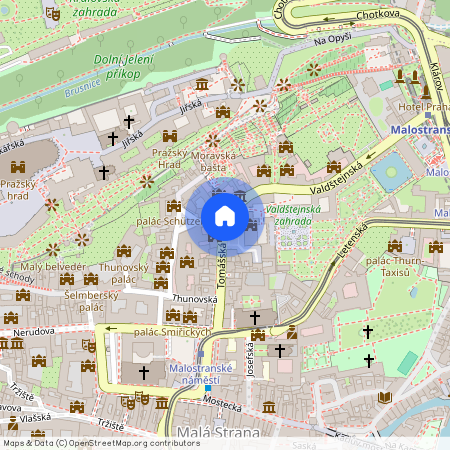 Valdštejnské náměstí, Praha - Malá Strana