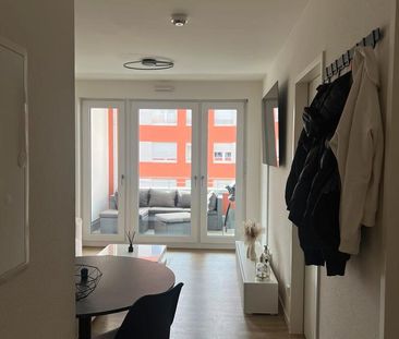 2-Zimmer-Neubauwohnung mit Loggia in Niederrad - Photo 1