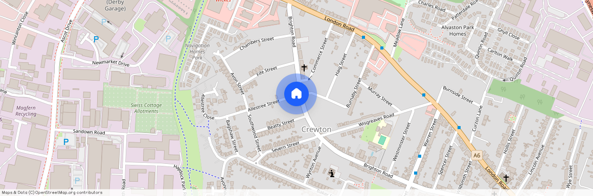 Flat 4, 114 Brighton Road, Alvaston, Derbyshire, DE24 8TA, Derby