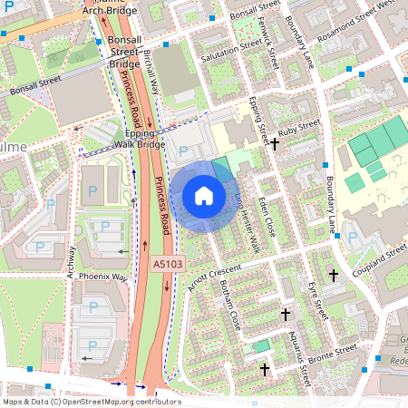 Pinder Walk, Hulme, Manchester, M15 6FY