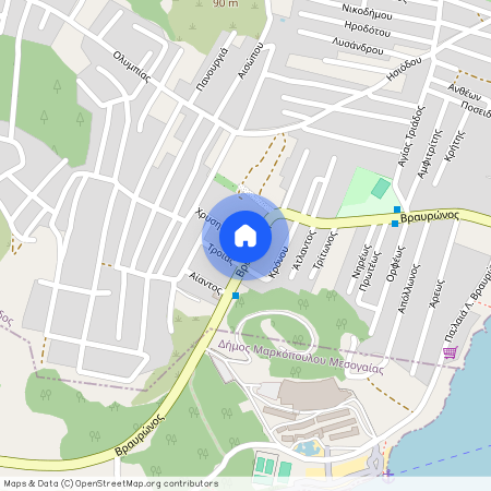 Χρυσηίδος 2, 190 16 Αρτέμιδα, Βραυρώνα (Αρτέμιδα (Λούτσα))