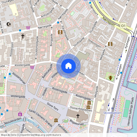 Graven 25, 1. th, 8000 Aarhus C