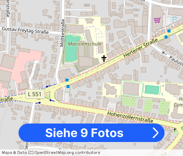 Attraktive 1-Zimmer Wohnung mit Balkon in Recklinghausen Zentrum - Foto 1