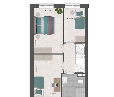 Huis te huur: Affuit 5 4612 RM Bergen op Zoom - Photo 2