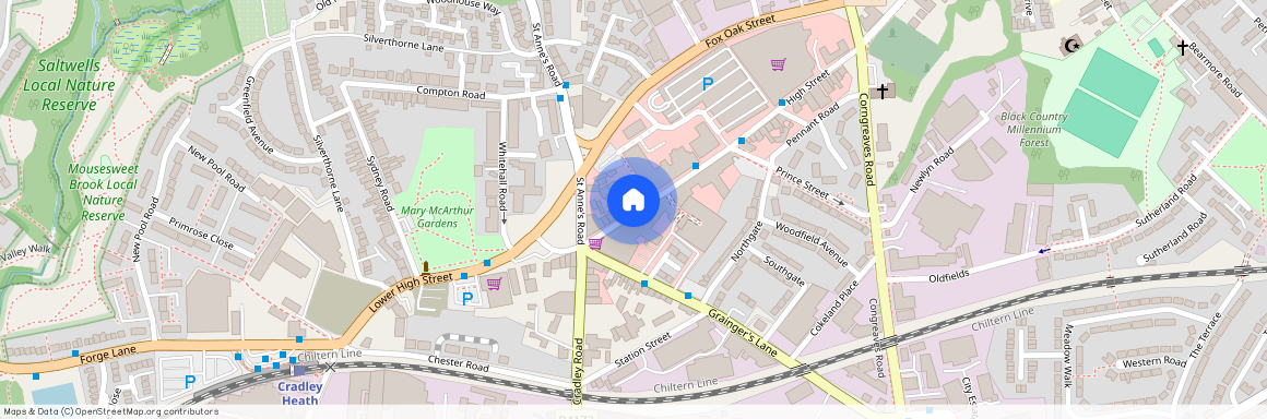 High Street, Cradley Heath, West Midlands, B64