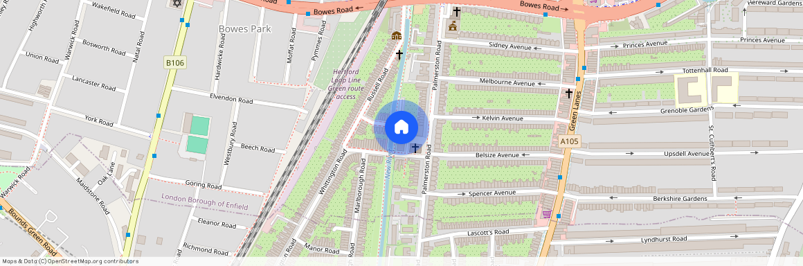 Collings Close, Bounds Green N22