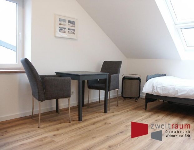 Sutthausen, modernes Apartment mit WohnSchlafraum und integrierter kl. Einbauküche. - Foto 1