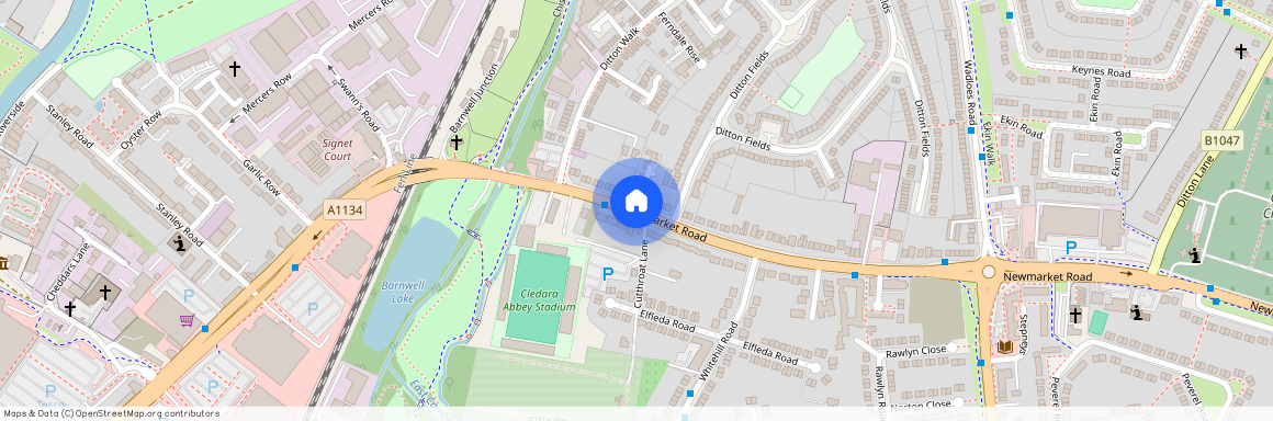 Newmarket Road, Cambridge, Cambridgeshire, CB5