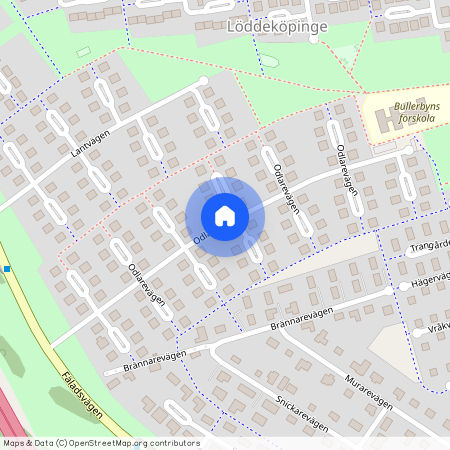 Odlarevägen, Löddeköpinge