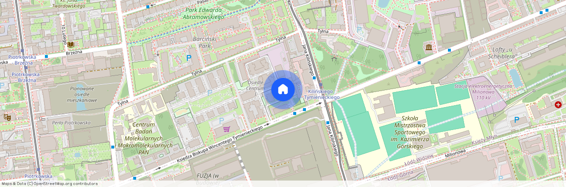 ul. ks. bp. Wincentego Tymienieckiego, Centrum, Śródmieście, Łódź, łódzkie