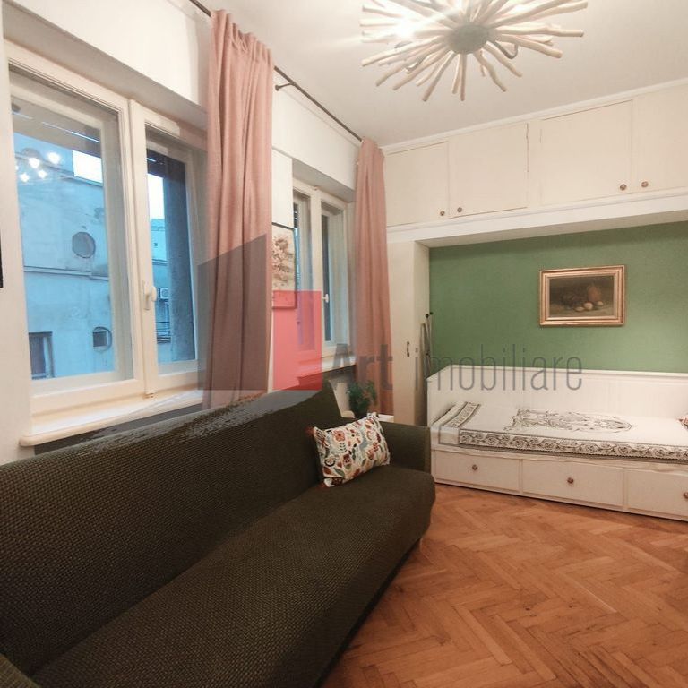 Garsoniera de inchiriat in zona Magheru (ultracentral) - Fotografie 1