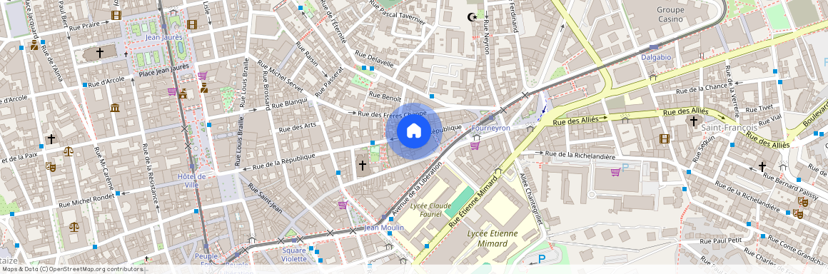 Loire (42), 41 RUE DE LA REPUBLIQUE, 42000, Saint-Étienne