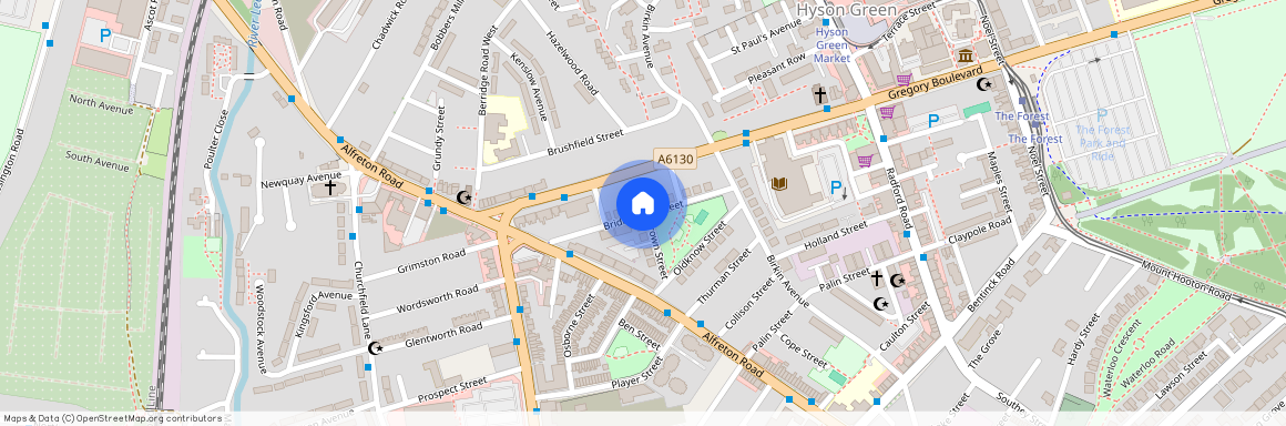 Bridlington Street, Hyson Green Nottingham NG7