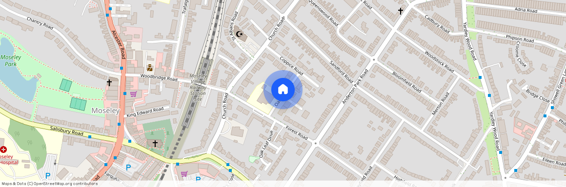 Oakland Road, Moseley, B13