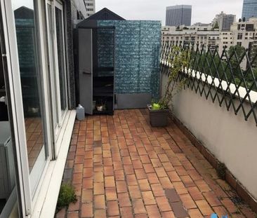 COURBEVOIE STUDIO MEUBLE + TERRASSE - Photo 2