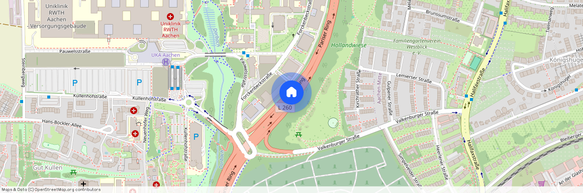 Weststraße, 52074 Aachen - Aachen-Südviertel