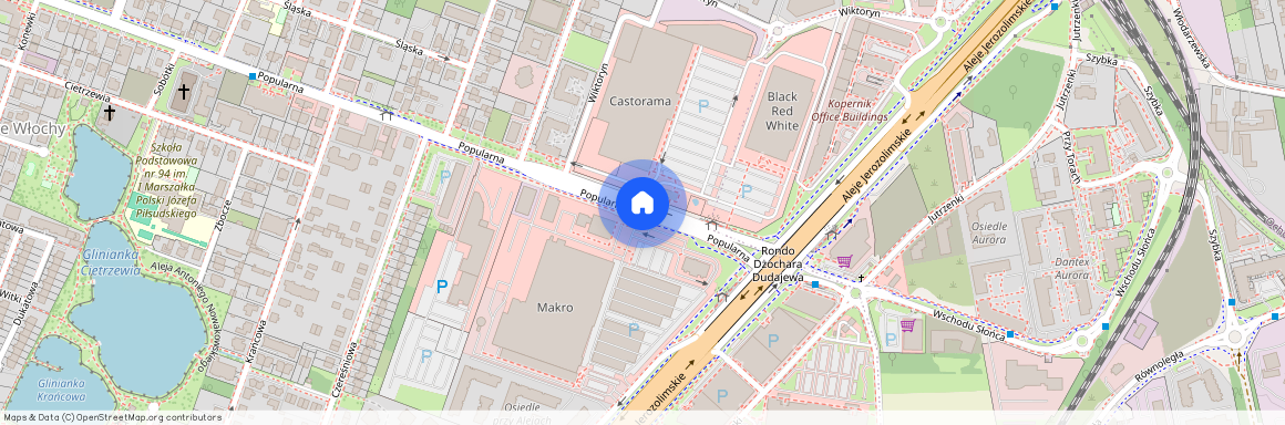 ul. Popularna, Raków, Włochy, Warszawa, mazowieckie