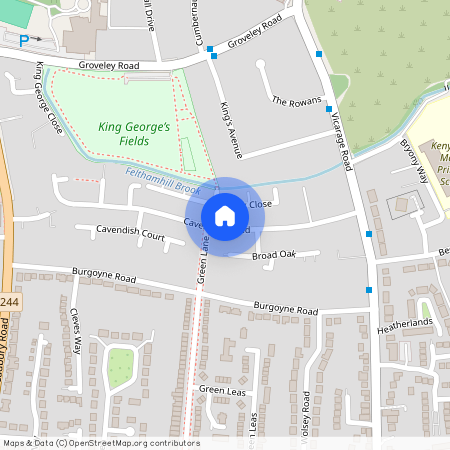 Cavendish Road, Kempton Park, TW16 7PL, United Kingdom, Borough Of Spelthorne