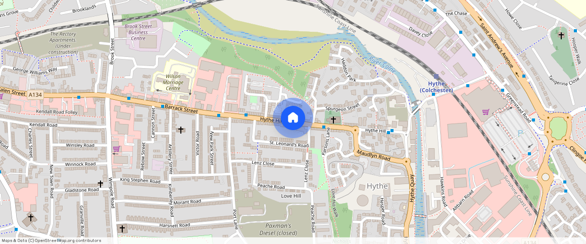 Hythe Hill, Colchester, CO1