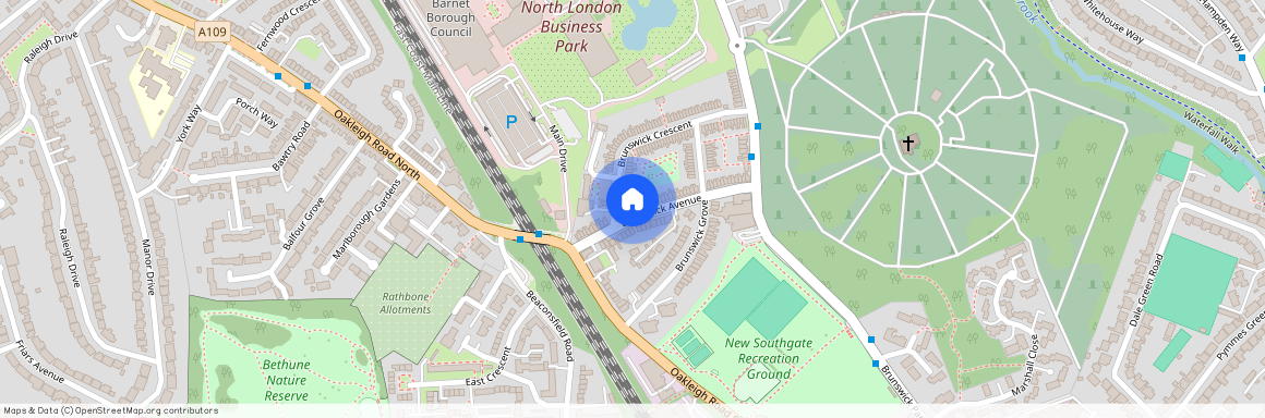 BRUNSWICK AVENUE, LONDON, N11