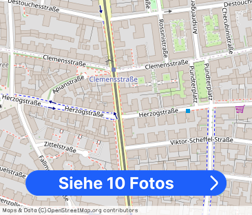 Großzügige, helle und ruhig gelegene 1-Zimmer-Wohnung in Schwabing-... - Foto 1