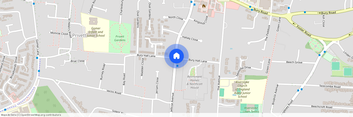 Bury Hall Lane, Alverstoke, Gosport