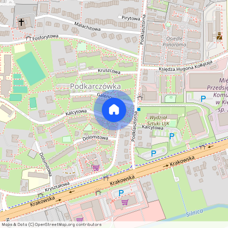 ul. Galenowa, Podkarczówka, Kielce, świętokrzyskie