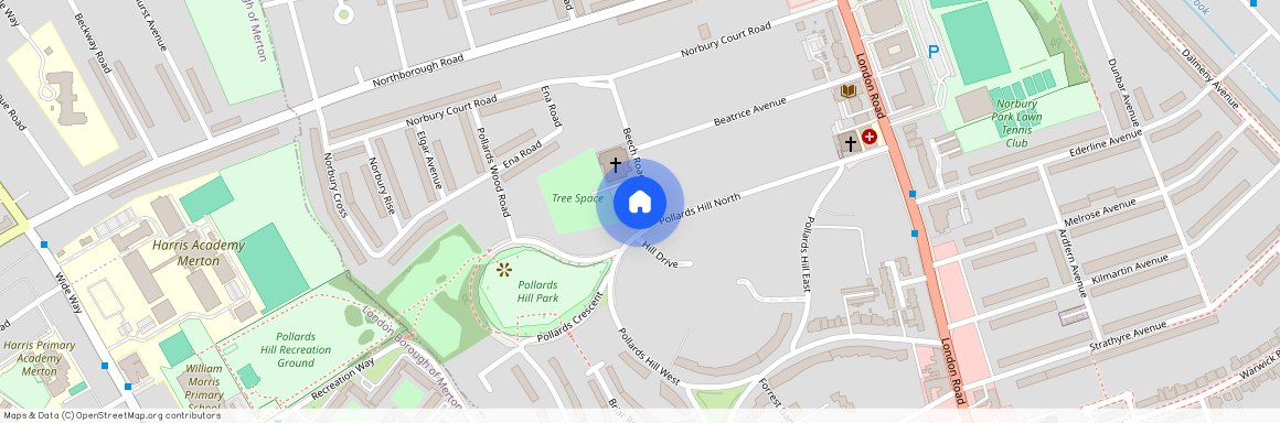 Pollards Hill North, Streatham SW16