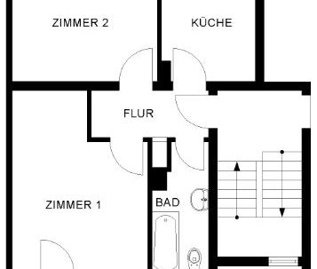 Freundliche 2 Zimmer-Wohnung in Wesseling - Foto 2