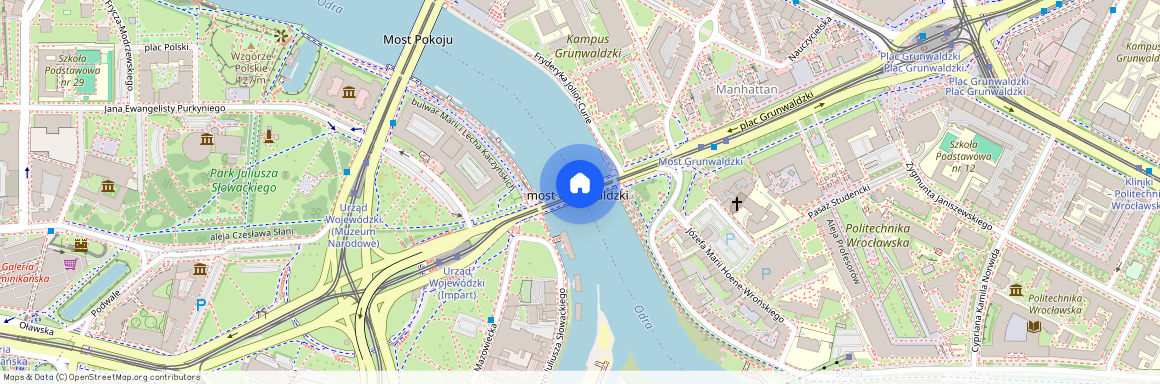 Plac Grunwaldzki | Politechnika | Most Grunwaldzki, Wrocław