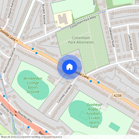 Beverley Way, London SW20