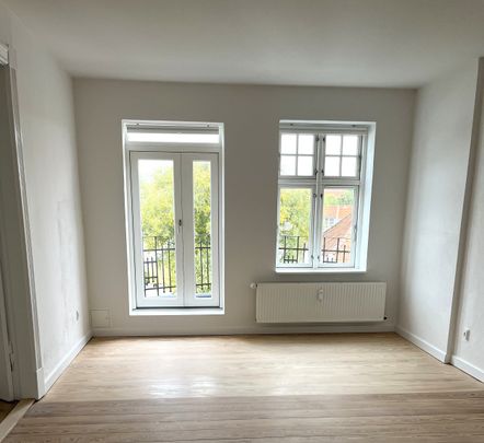 Højloftet og dejlig lys lejlighed, med altaner til begge sider af lejligheden. - Photo 1