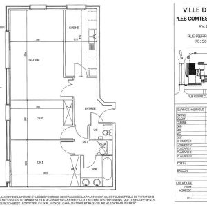 location Appartement T3 DE 70.14m² À LE CHESNAY - Photo 3
