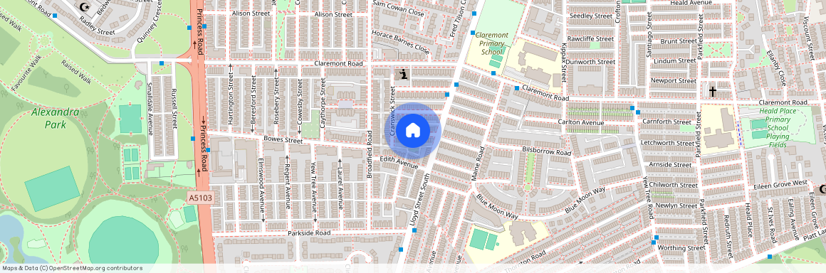 Driffield Street, Manchester M14