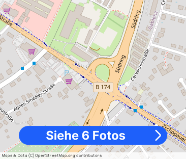 City trifft Natur – 2-Zimmer-Wohnung mit Einbauküche & eigenem Garten - Foto 1