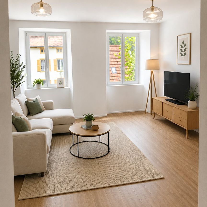 À louer à Saint-Imier Appartement entièrement rénové - Foto 1