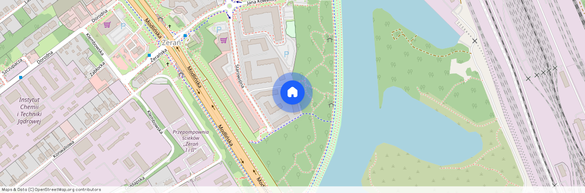 ul. Starowiślna, Żerań, Białołęka, Warszawa, mazowieckie