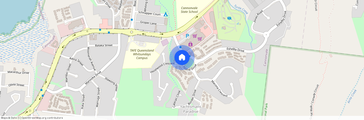 Cannonvale, Mackay - Isaac - Whitsunday