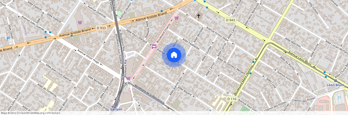 LES PAVILLONS SOUS BOIS 93320