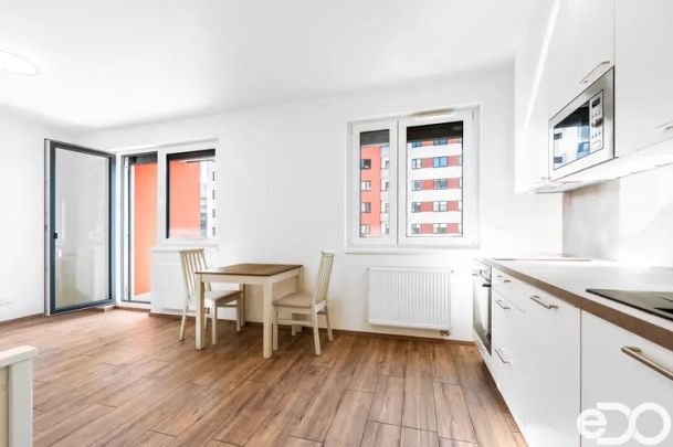 Pronájem zcela nového bytu 1+kk s balkonem a výhledem do přírody, Hlubočepy - Photo 1