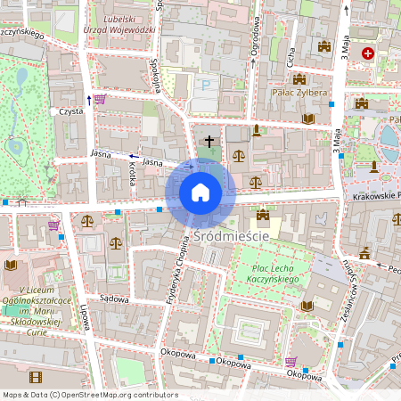 ul. Krakowskie Przedmieście, Śródmieście, Lublin, lubelskie