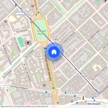 Via Gaetano Previati, Milan, Lombardy 20149