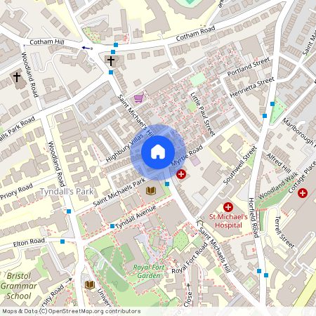 St Michaels Hill Top Floor Flat Ref 705, Bristol