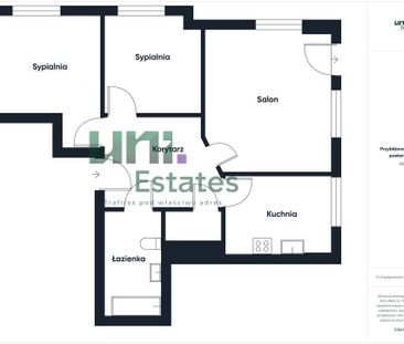 67,7 m² l Oddzielna kuchnia l 3 pokoje l Od zaraz - Zdjęcie 3