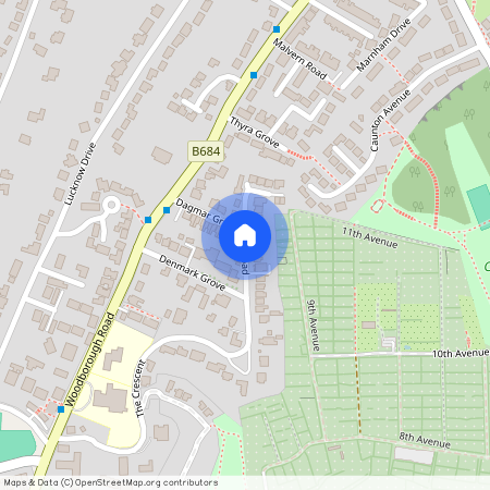 Albert Road Mapperley Park NG3